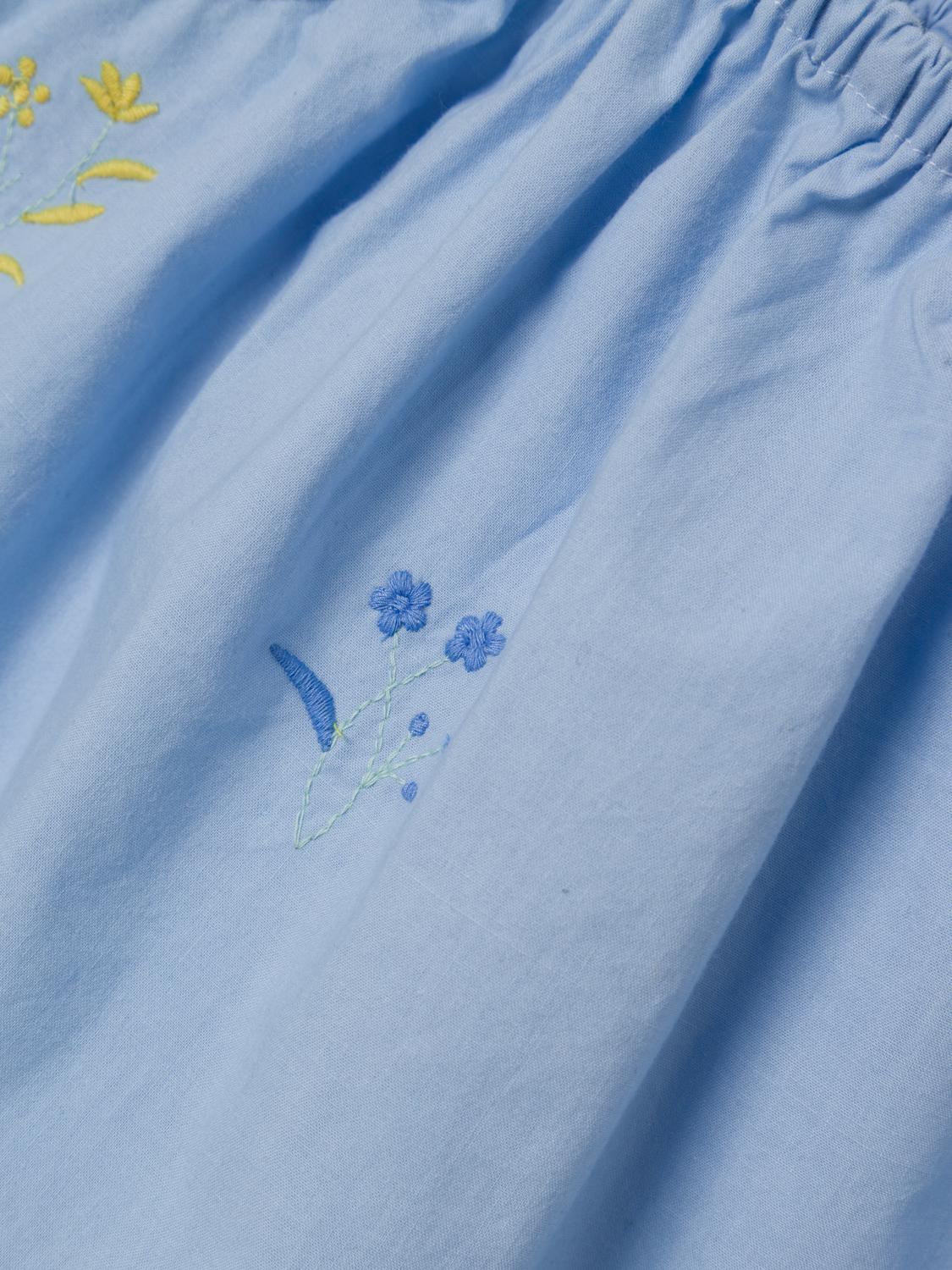 NKFFALOWER T-Shirts & Tops - Chambray Blue